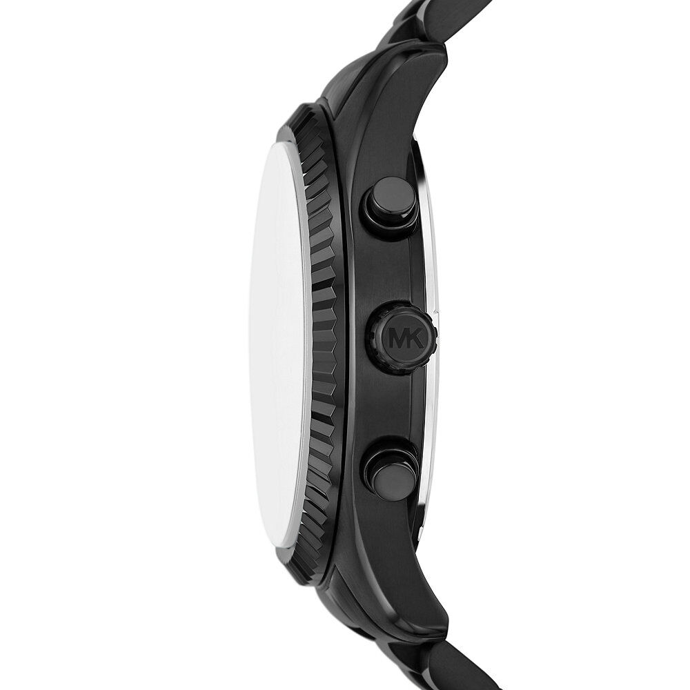 Michael kors black lexington watch top