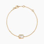 Bracelet Astria Plaqu&eacute; Or Jaune Nacre - Bracelets fantaisie Femme | Marc Orian