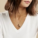 Collier Libellule Argent Blanc Ambre - Colliers avec pierres Femme | Marc Orian