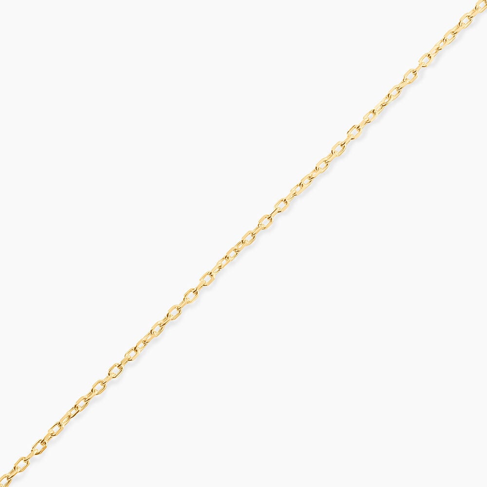 Chaîne Igoa Maille Forçat Diamantee Or Jaune - Chaines Femme | Marc Orian