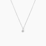 Collier Mayane Argent Blanc - Colliers fantaisie Femme | Marc Orian