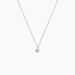 Collier Mayane Argent Blanc - Colliers Femme | Marc Orian