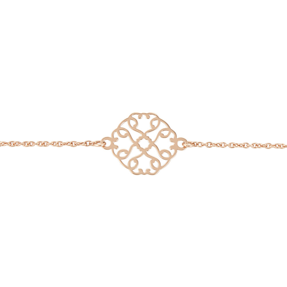 Bracelet Argent Rose Lev - Bracelets chaînes Femme | Marc Orian