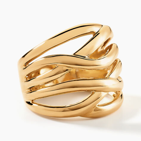 Bague Ariane Plaqu&eacute; Or Jaune - Bagues dor&eacute;es Femme | Marc Orian