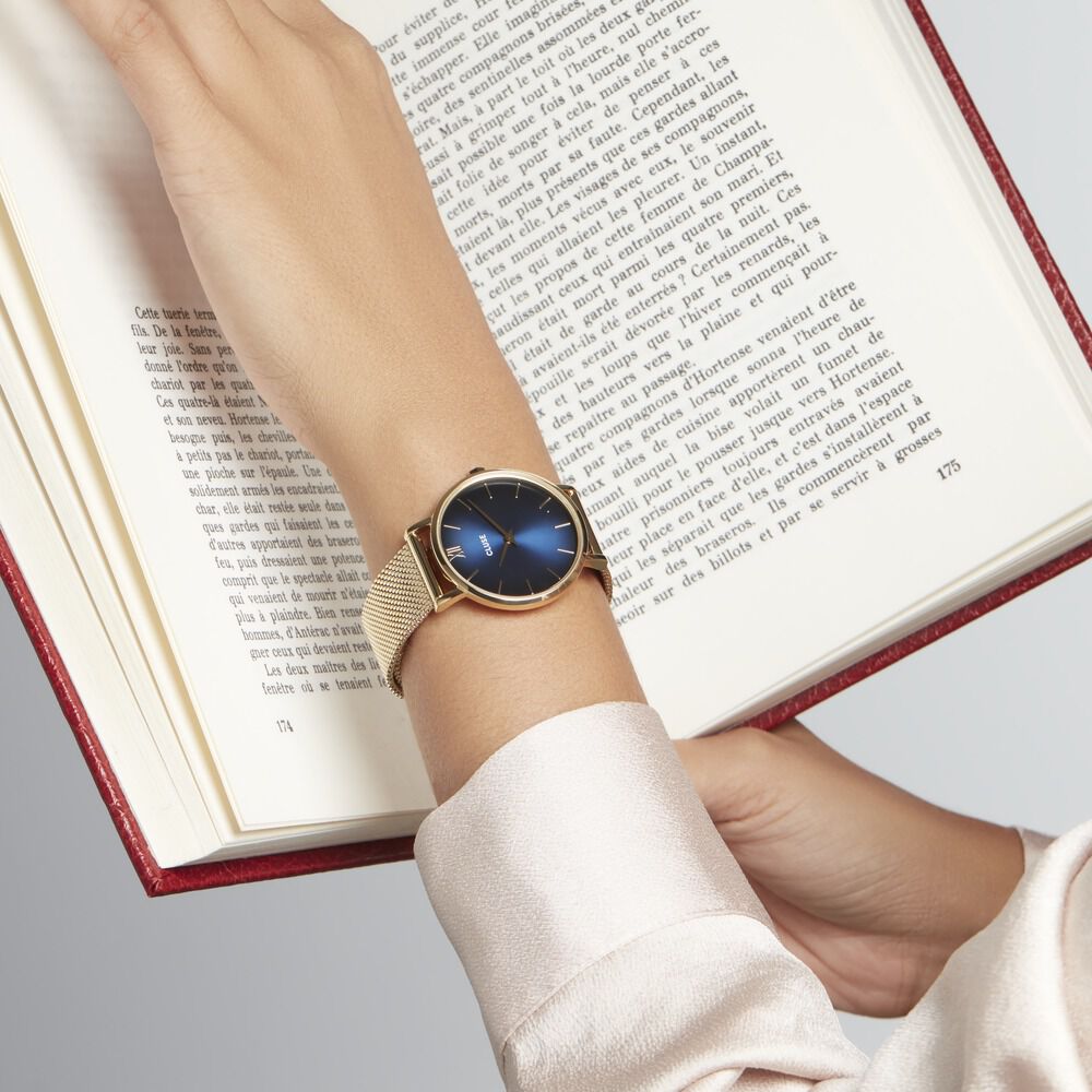 Montre Cluse Minuit Bleu - Montres étanches Femme | Marc Orian