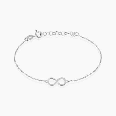Bracelet Lirael Argent Blanc - Bracelets chaînes Femme | Marc Orian