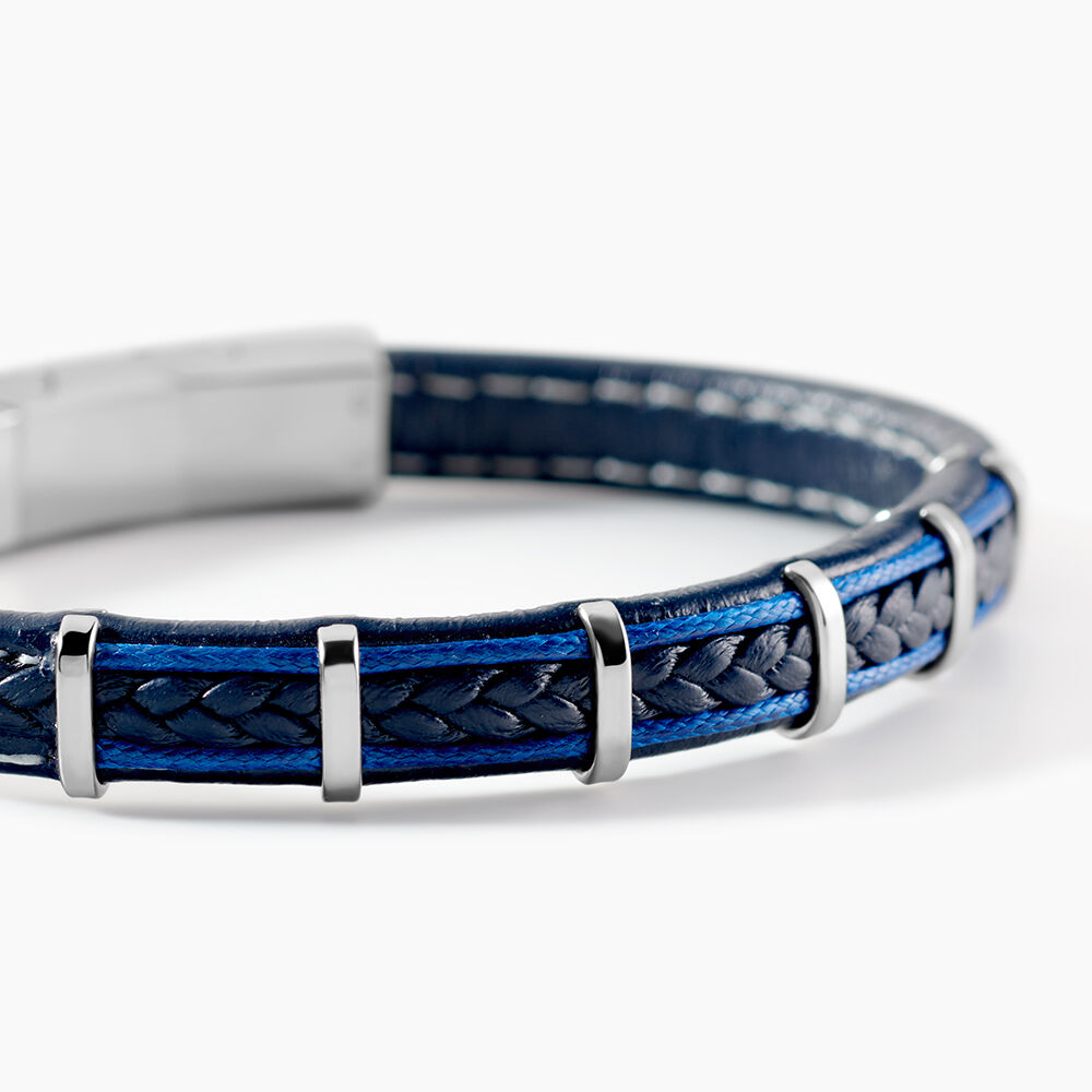 Bracelet Jourdan Cuir Noir - Bracelets cuir Homme | Marc Orian