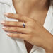 Bague Simma Or Jaune Saphir Et Diamant - Bagues fiançailles Femme | Marc Orian