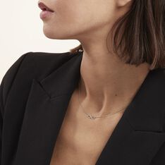 Collier Or Blanc Adrasteia Diamants - Colliers Femme | Marc Orian