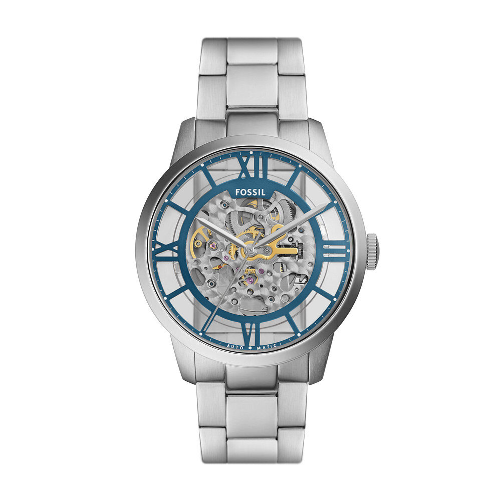 Montre Fossil Townsman Bleu - Montres automatiques Homme | Marc Orian