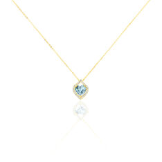Collier Rosaline Or Jaune Topaze Et Oxyde De Zirconium - Colliers Femme | Marc Orian