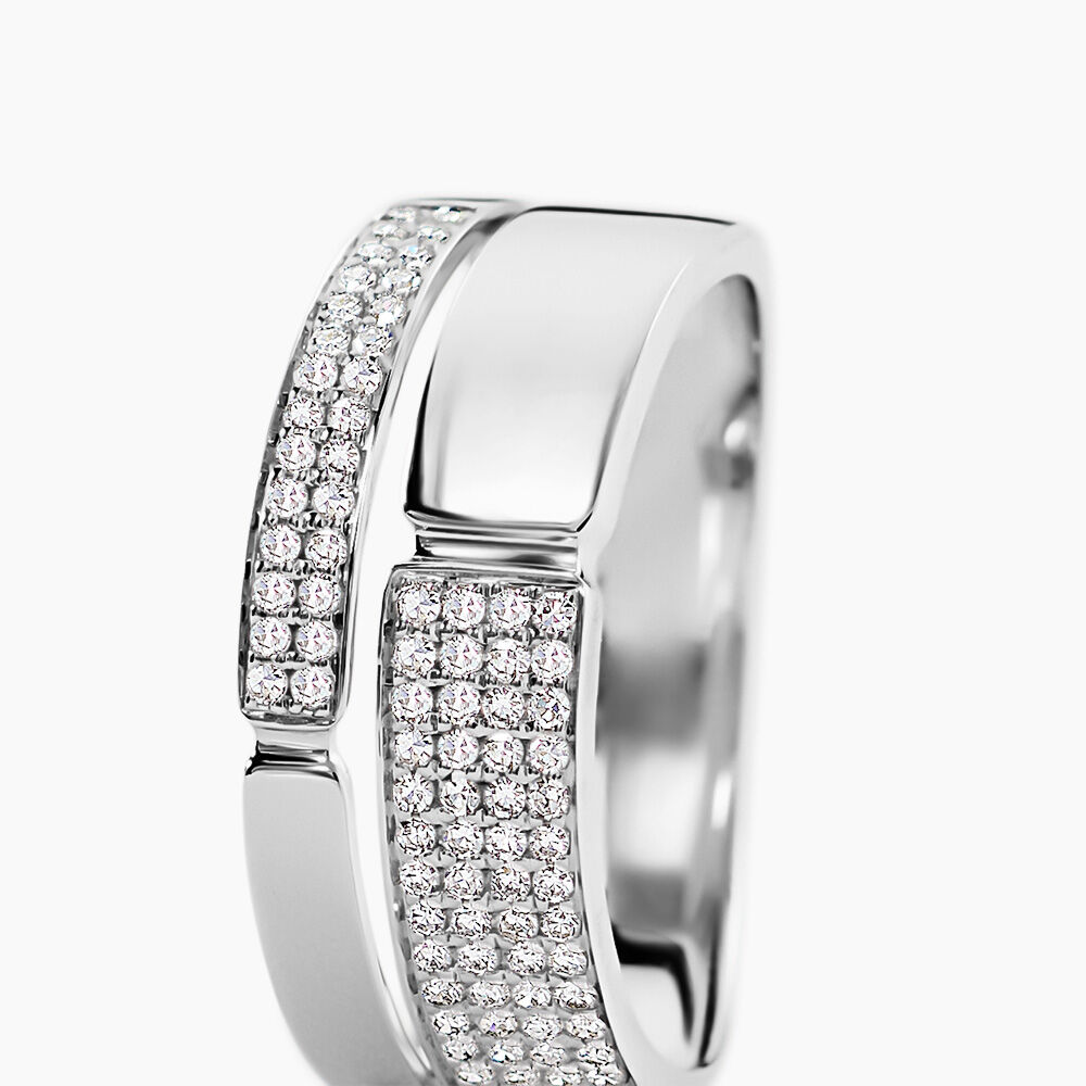 Bague Sophia Or Blanc Diamant - Bagues pierres pr&eacute;cieuses Femme | Marc Orian