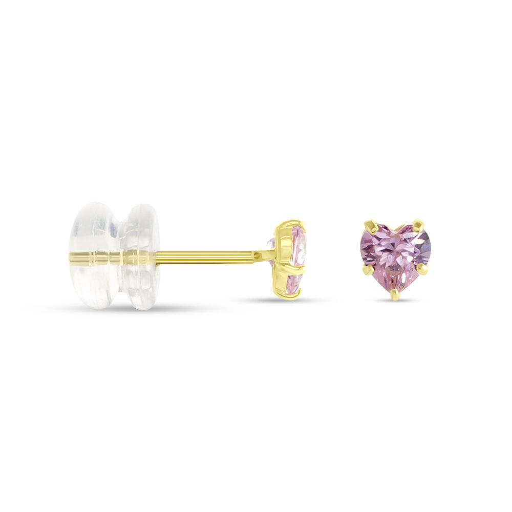 Boucles D'oreilles Puces Daria Or Jaune Oxyde - Puces Femme | Marc Orian