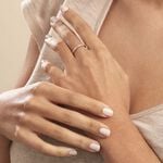 Bague Davila Or Rose Oxyde De Zirconium - Alliances duo Femme | Marc Orian