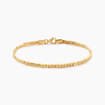 Bracelet Ivy Maille Haricot Or Jaune - Bracelets mailles Femme | Marc Orian