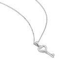 Collier Amy Argent Blanc Oxyde De Zirconium - Colliers avec pierres Femme | Marc Orian