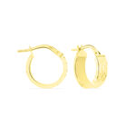 Cr&eacute;oles Gabriela Or Jaune - Cr&eacute;oles Femme | Marc Orian