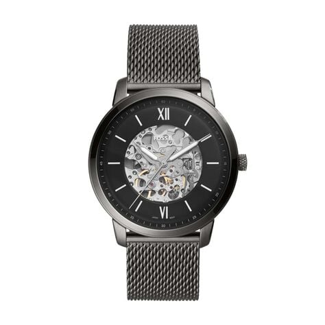 Montre Fossil Neutra Auto Noir - Montres automatiques Homme | Marc Orian