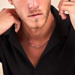 Chaine Vivian Argent Blanc - Chaines Homme | Marc Orian