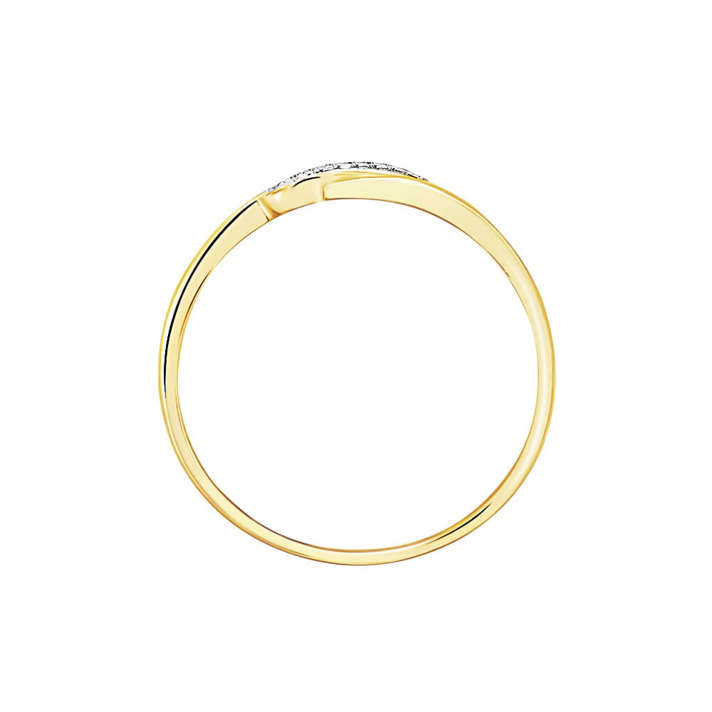 Bague Tylane Or Jaune Diamant - Parures de mariage Femme | Marc Orian