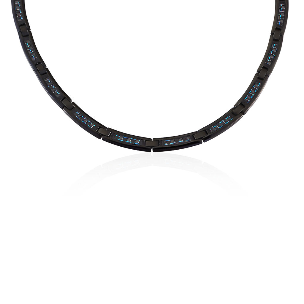 Collier Phebus Him Casual Acier Noir - Colliers Homme | Marc Orian