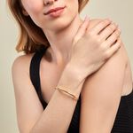 Bracelet Jonc Loise Fil Carre Lisse Or Jaune - Bracelets joncs Femme | Marc Orian