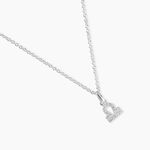 Collier Astra Argent Blanc Oxyde De Zirconium - Colliers avec pierres Femme | Marc Orian