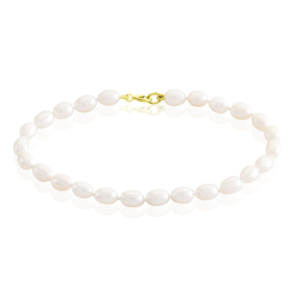 Bracelet perle de culture femme clearance