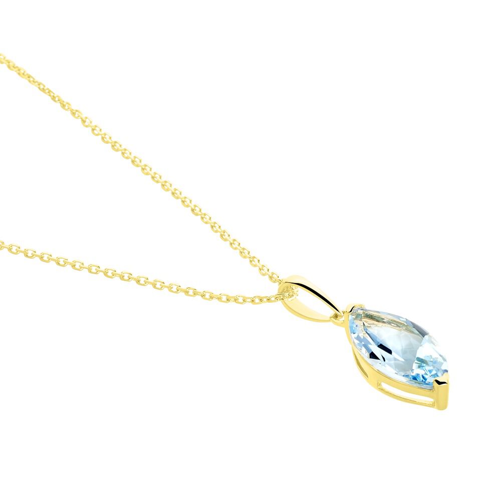 Collier Raquel Or Jaune Topaze - Colliers avec pierres Femme | Marc Orian