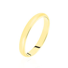 Alliance Aphrodite Demi Jonc Bombe Or Jaune - Alliances Famille | Marc Orian