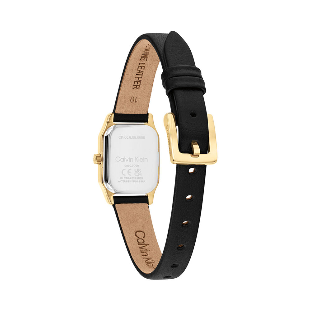 Montre Calvin Klein Soft Form Noir - Montres carr&eacute;es Femme | Marc Orian