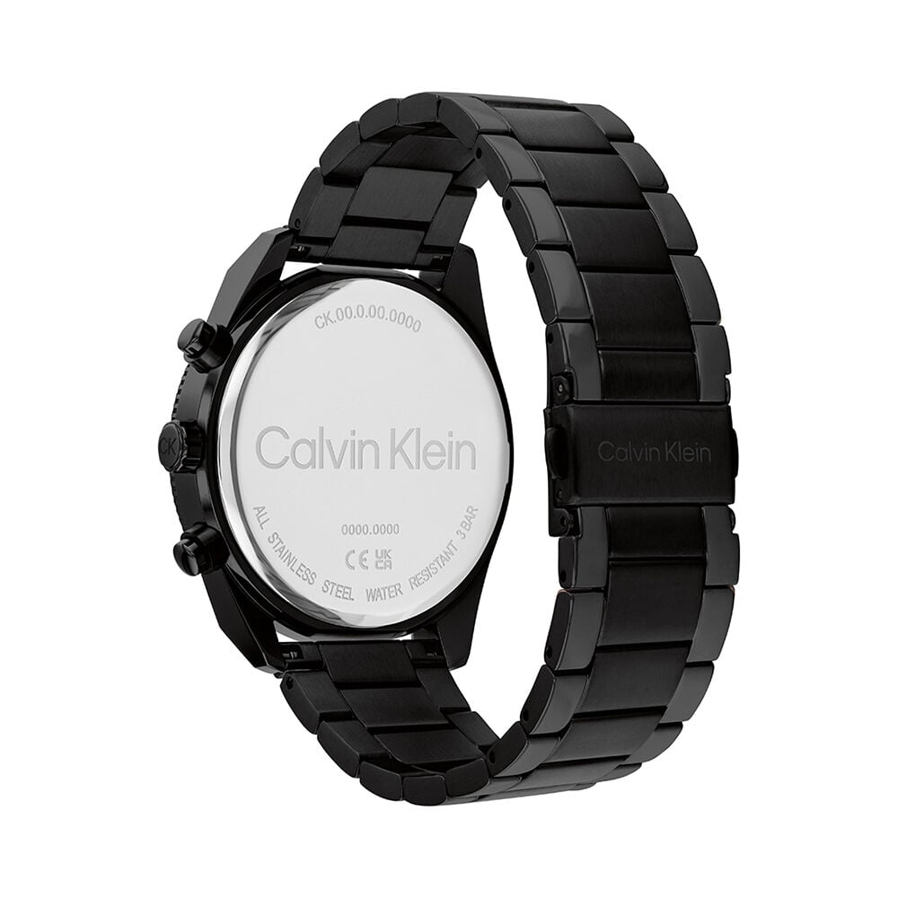 Montre Calvin Klein Impact Multifonctions Noir - Montres &eacute;tanches Homme | Marc Orian