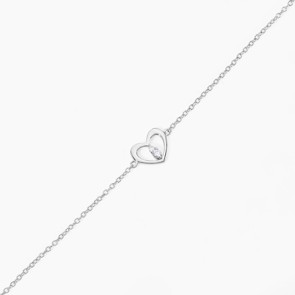 Bracelet Argent Savin Oxydes De Zirconium - Bracelets Medailles Femme | Marc Orian