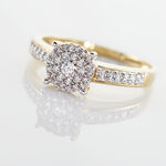 Bague Serena Or Jaune Diamant - Parures de mariage Femme | Marc Orian