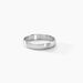Alliance Julie Ruban Classique Or Blanc - Alliances Famille | Marc Orian