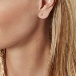 Boucles D'oreilles Pendantes Clementa Or Jaune Oxyde De Zirconium - Pendantes Femme | Marc Orian