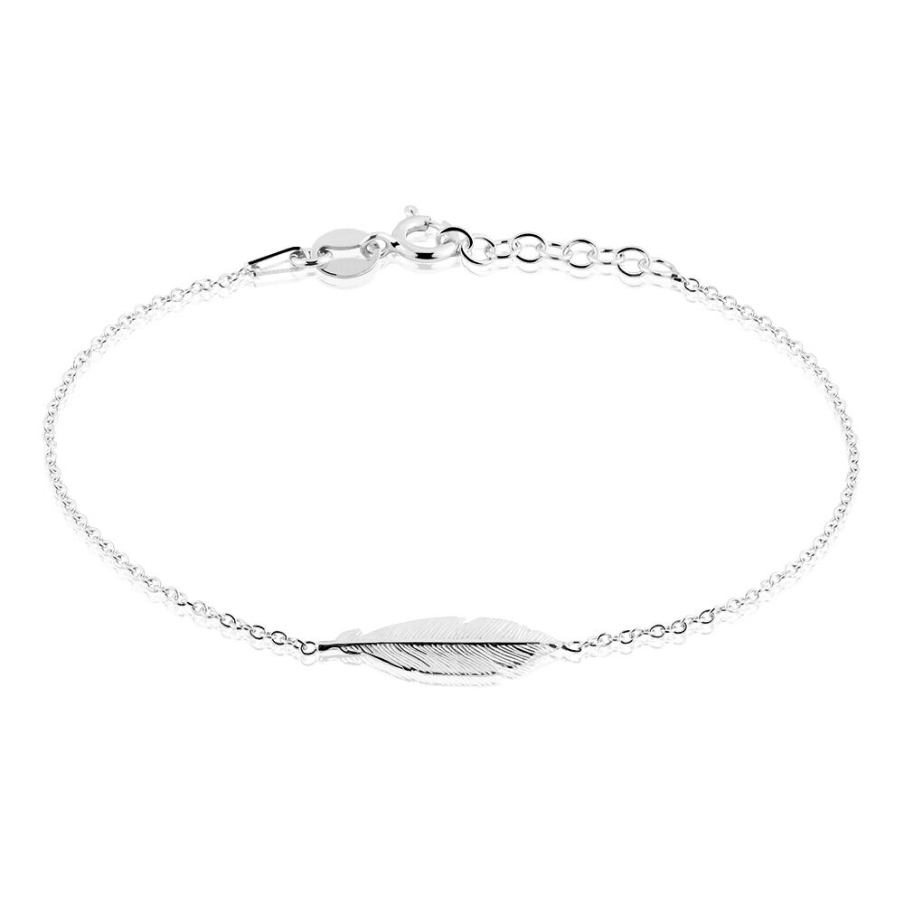 Bracelet Euriell Argent Blanc - Bracelets chaînes Femme | Marc Orian