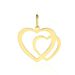 Pendentif Eudocie Coeurs Lisses Or Jaune - Pendentifs Femme | Marc Orian