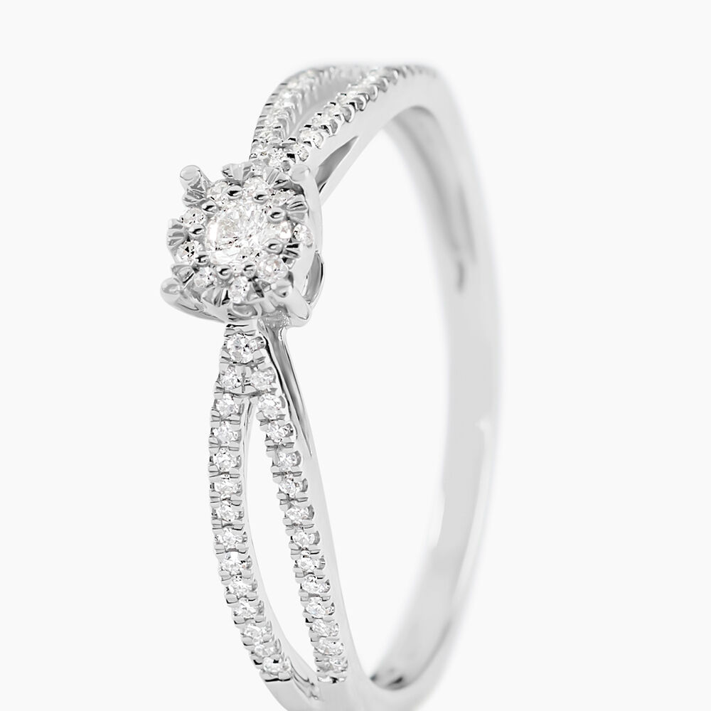 Bague Orphee Or Blanc Diamant - Bagues pierres pr&eacute;cieuses Femme | Marc Orian