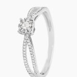 Bague Orphee Or Blanc Diamant - Bagues pierres pr&eacute;cieuses Femme | Marc Orian