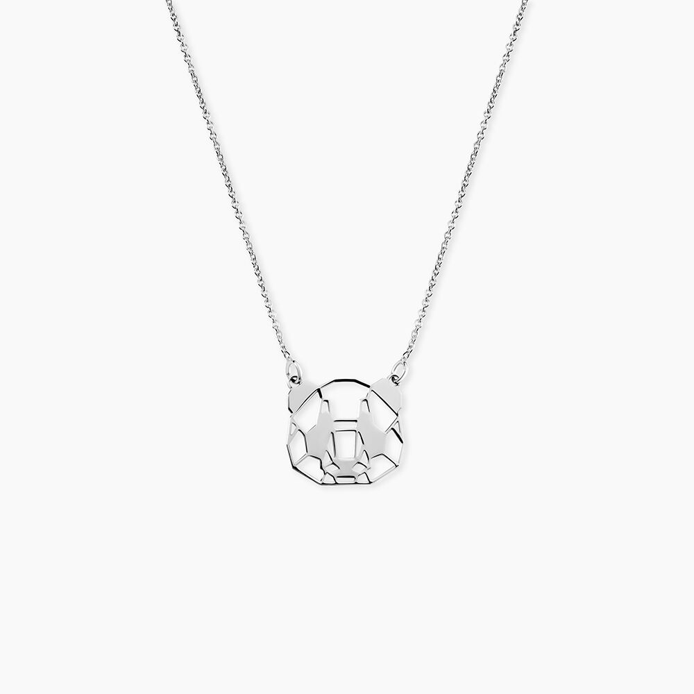 Collier Romy Origami Argent Blanc - Colliers fantaisie Femme | Marc Orian