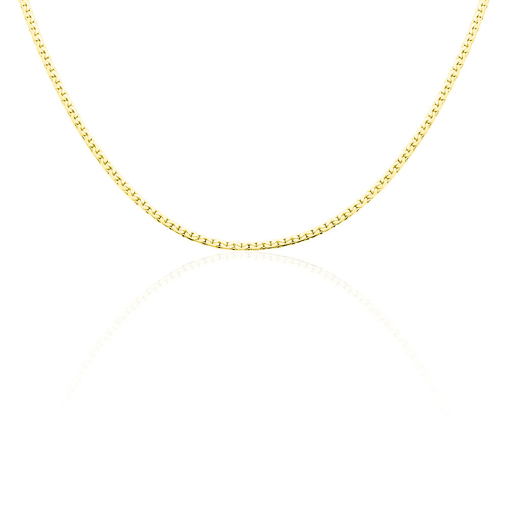 Collier Ivy Maille Haricot Or Jaune - Chaines Femme | Marc Orian