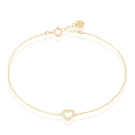 Bracelet Eufemia Or Jaune Oxyde De Zirconium - Bracelets chaînes Femme | Marc Orian