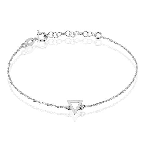 Bracelet Katie Argent Blanc - Bracelets chaînes Femme | Marc Orian