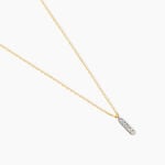 Collier Rosalin Or Jaune Diamant - Colliers avec pierres Femme | Marc Orian