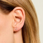 Boucles D'Oreilles Puces Barnabas Or Jaune Oxyde De Zirconium - Puces Femme | Marc Orian
