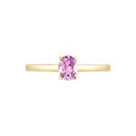 Bague Lily Or Jaune Amethyste - Bagues pierres fines Femme | Marc Orian