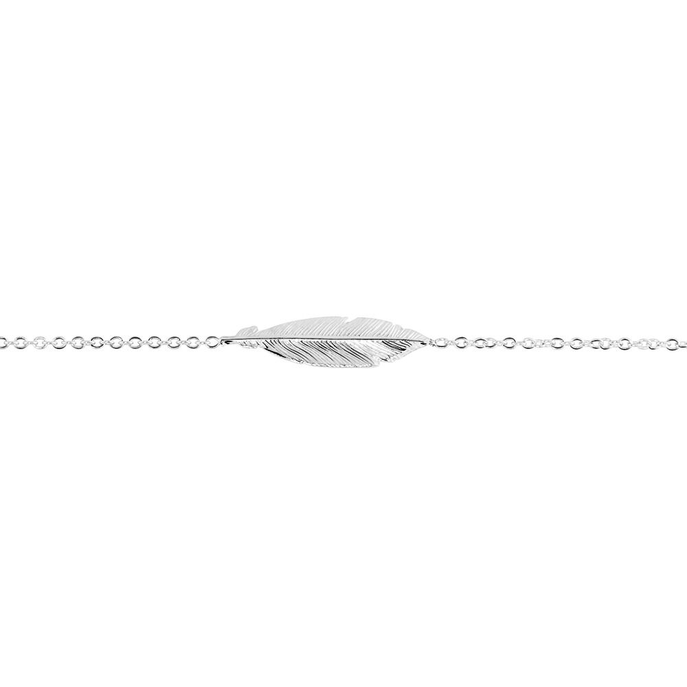 Bracelet Euriell Argent Blanc - Bracelets chaînes Femme | Marc Orian