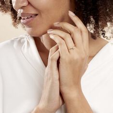 Bague Solitaire Samantha Or Jaune Diamant - Bagues Solitaire Femme | Marc Orian