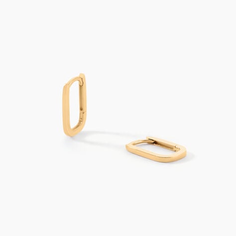 Cr&eacute;oles Coleman Or Jaune - Cr&eacute;oles Femme | Marc Orian